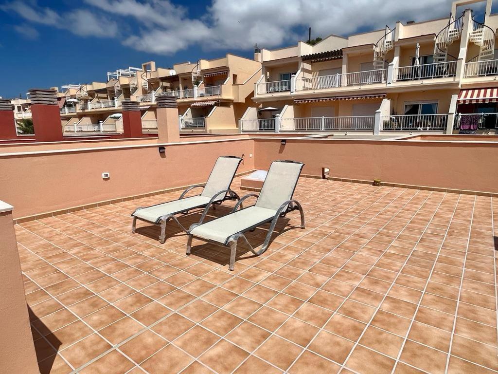 Great View Over The Ocean In Apartment Bianca With Wifi And Pool Chayofa Buitenkant foto