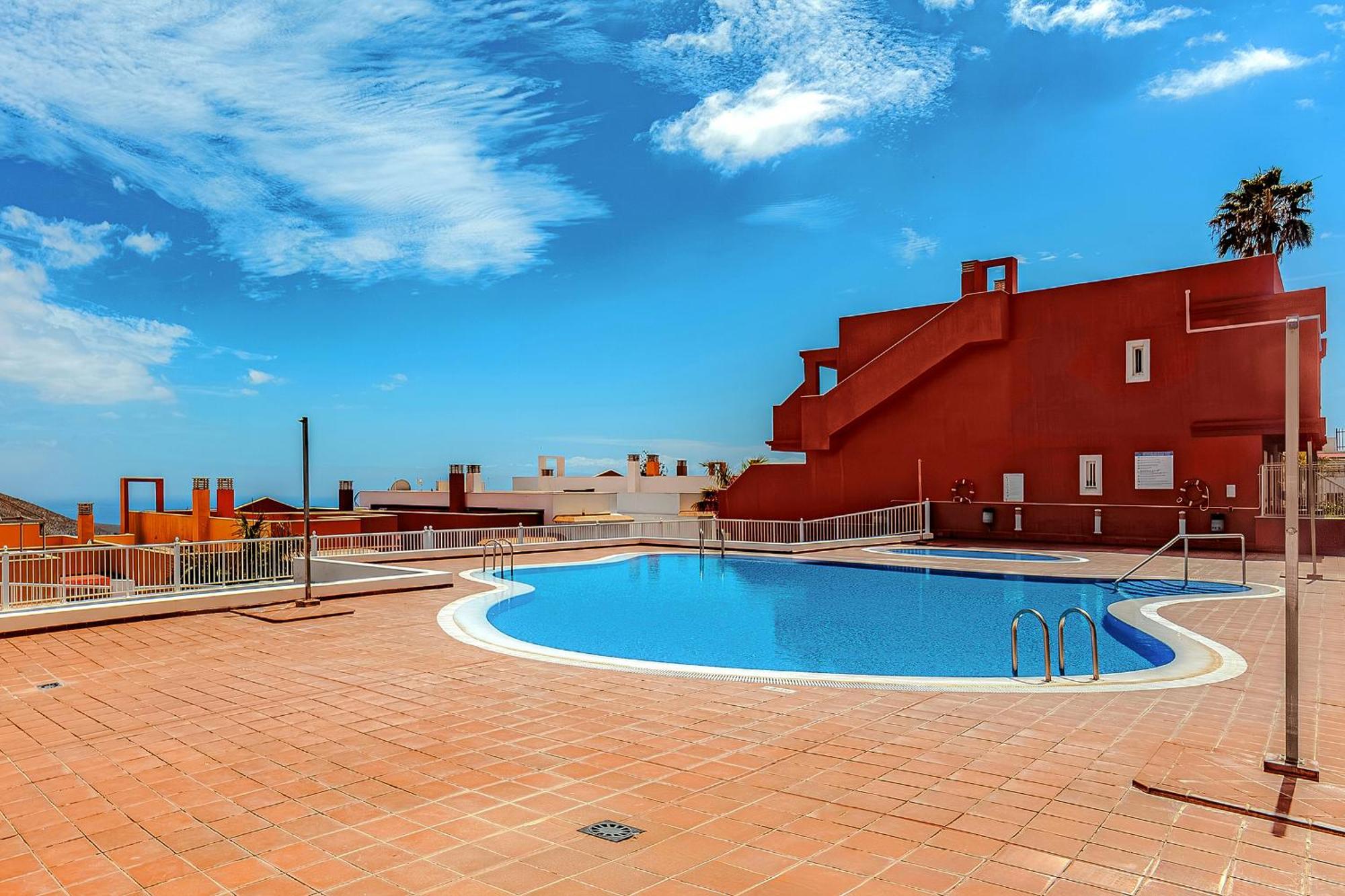 Great View Over The Ocean In Apartment Bianca With Wifi And Pool Chayofa Buitenkant foto