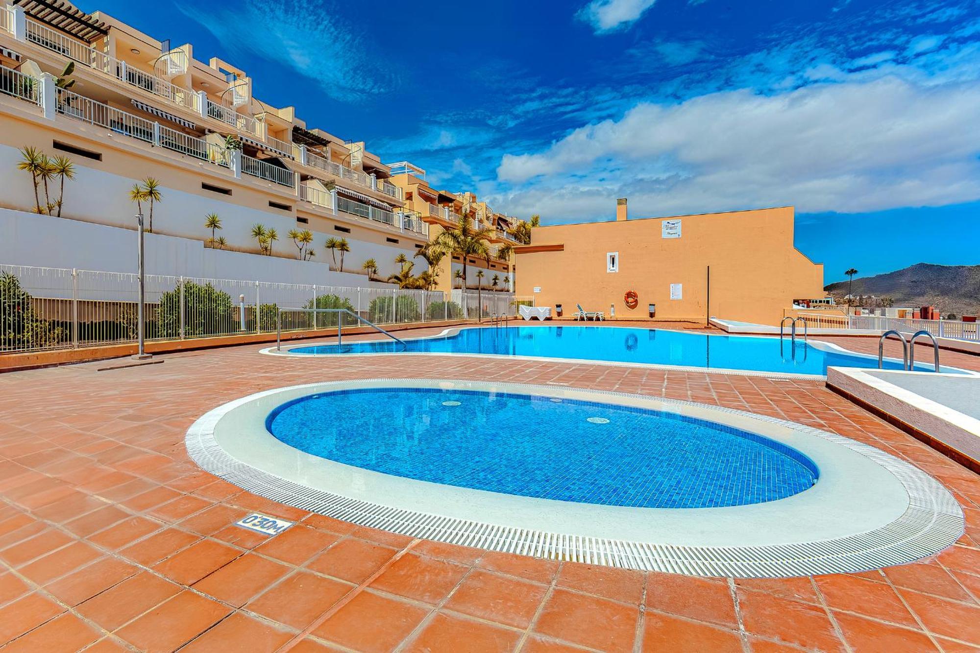 Great View Over The Ocean In Apartment Bianca With Wifi And Pool Chayofa Buitenkant foto